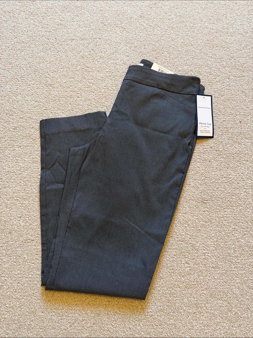 NWT Charter Club Slim Leg pant Size 10